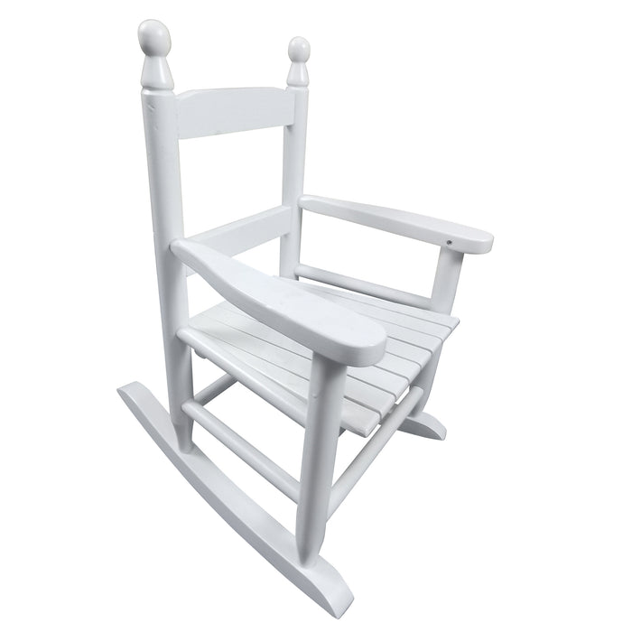 Children's Rocking Chair, Indoor/Outdoor, Suitable For Kids, Durable, White