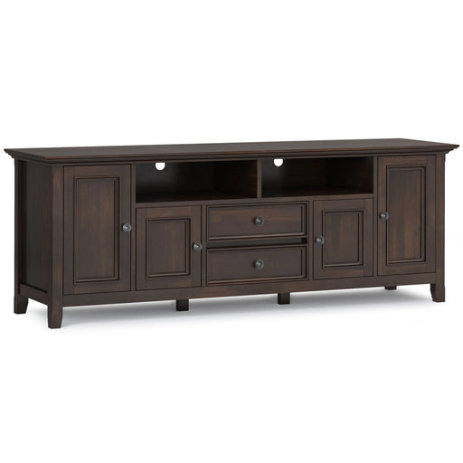 Verona House Wide Wood In TV Stand | Glass House Furnishings