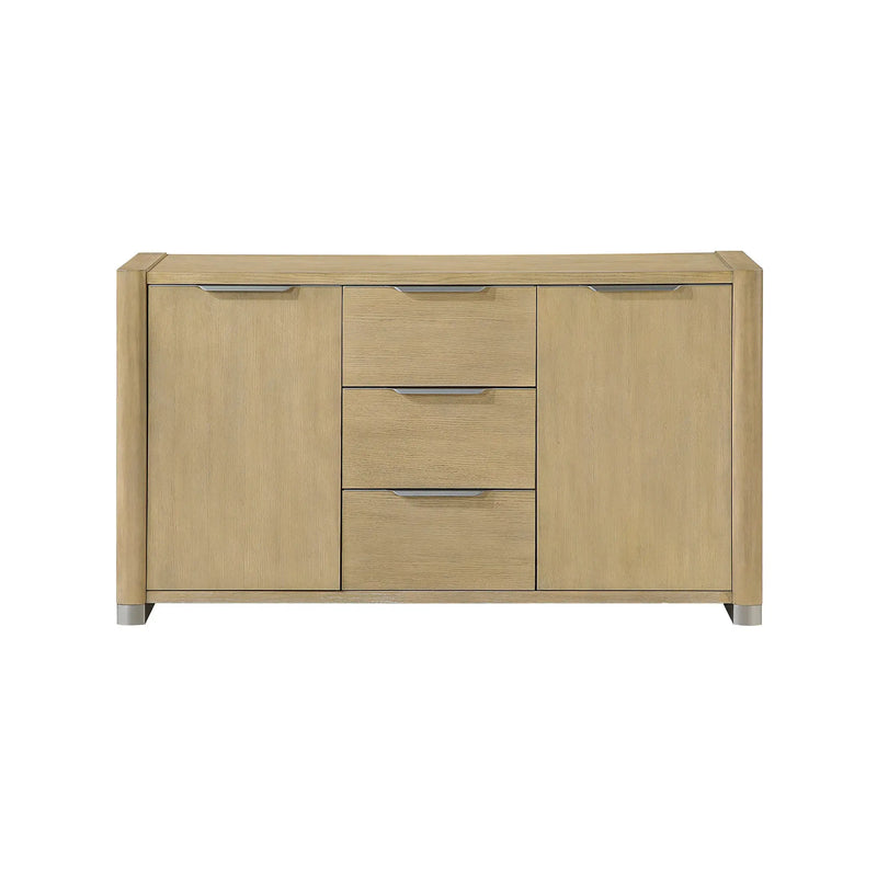 MORGAN NATURAL BUFFET Glass House Furnishings