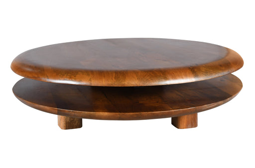 Floating Round Coffee Table | Glass House Furnishings