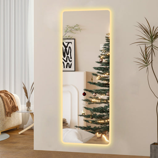 Luma Led Full-Length Wall Mirror | Glass House Furnishings