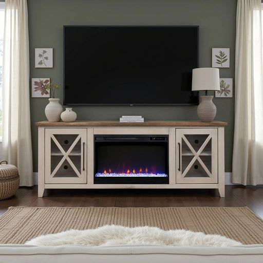 Ithaca Fireplace Tvs Up TV Stand | Glass House Furnishings