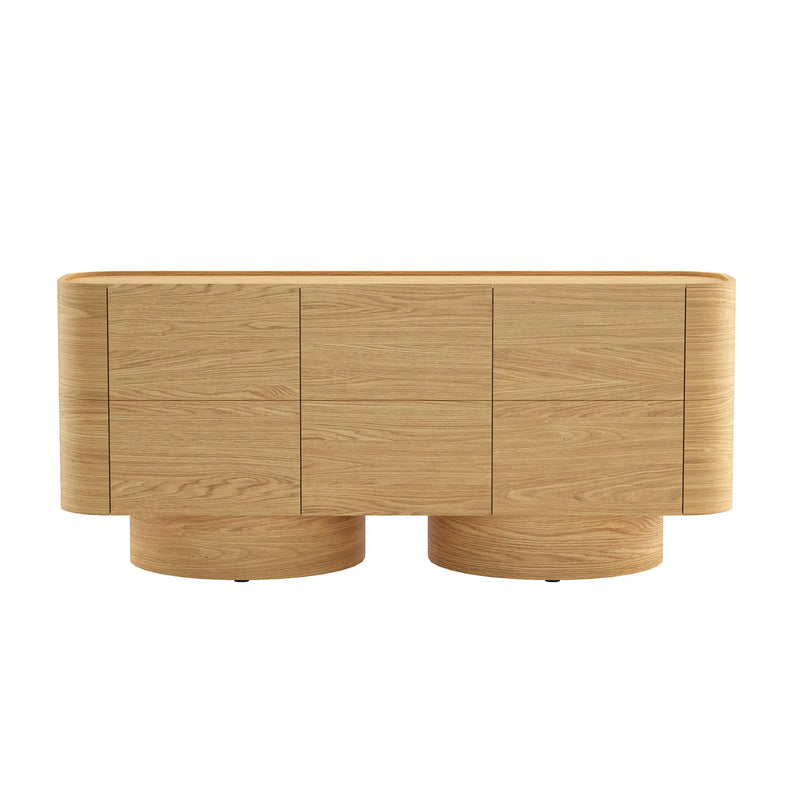 Sideboard in Natural Glass House Furnishings