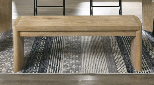 Massimo Oak W Dining Bench | Glass House Furnishings