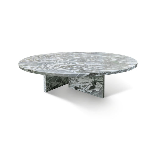 Blue Gray Natural Coffee Table | Glass House Furnishings