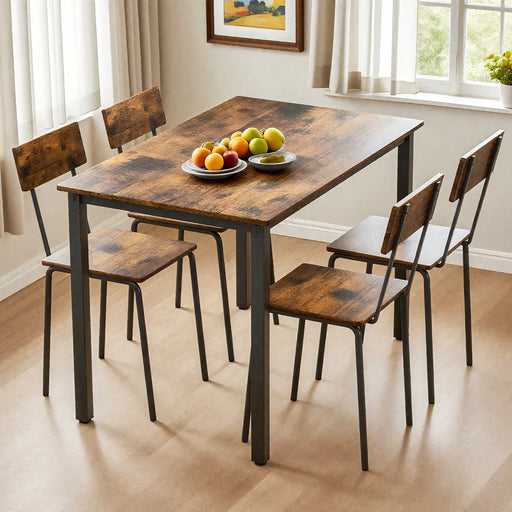 Juno Metal Indoor Dinning Dining Table | Glass House Furnishings