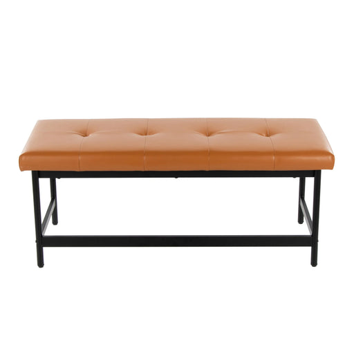 Rouen In Black Metal Bench | Glass House Furnishings