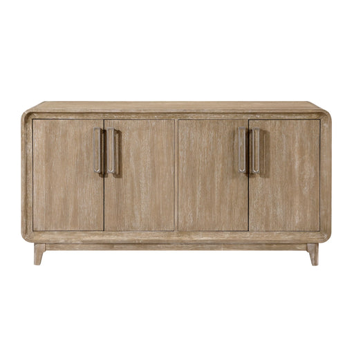 Beautiful Natural Server Storage Cabinet | Glass House Furnishings