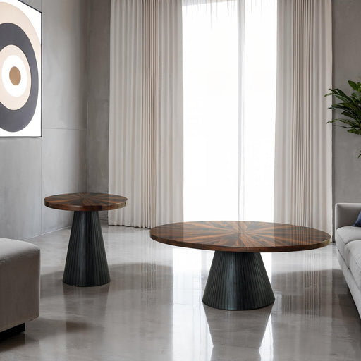 Bennett End Parquet Coffee Table | Glass House Furnishings