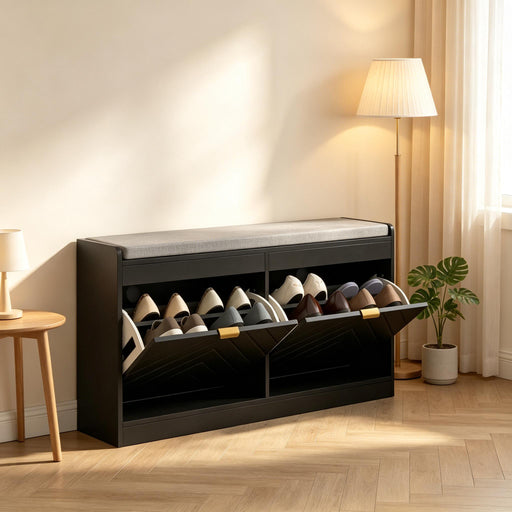 Nora Narrow Shoe Bench | Glass House Furnishings