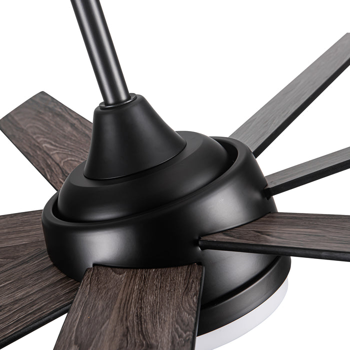 72-inch Farmhouse Ceiling Fan With Plywood Blades, Ideal For Dining Room