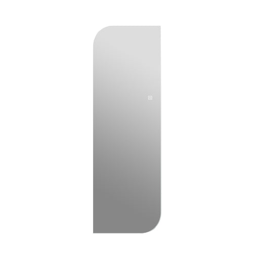 Luma Silver Irregular Led Full-Length Wall Mirror | Glass House Furnishings
