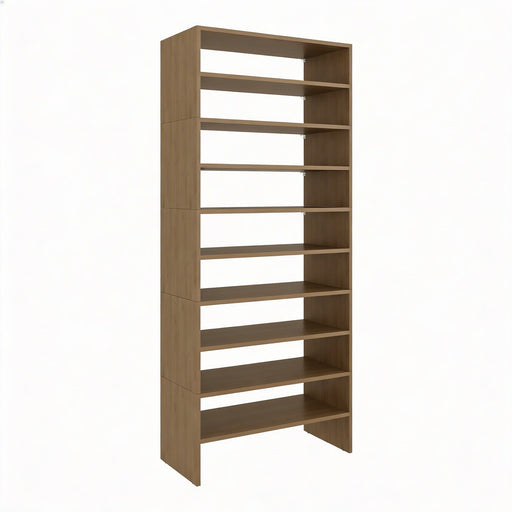 Orion Natural Oak Shoe Rack | Glass House Furnishings