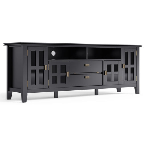 Artisan Wide Wood In TV Stand | Glass House Furnishings