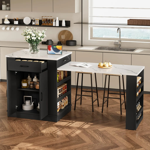 Extendable Island Console Furniture | Glass House Furnishings