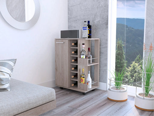 Light Oak Bar Cart Furniture | Glass House Furnishings