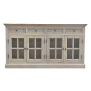 Stone Acid Wash Glazed Sideboard Glass House Furnishings