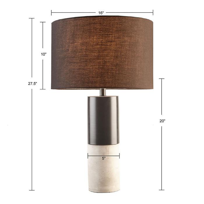 Fulton  Concrete Table Lamp