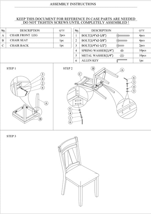 Dining Room Furniture Set of 2 Chairs Gray Fabric Cushion Seat White Clean Lines Side Chairs