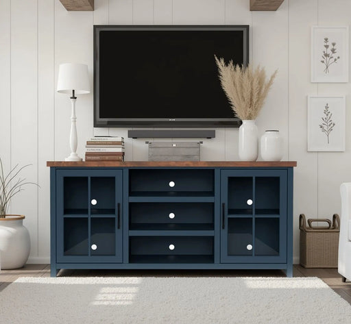Bridgevine Nantucket ' Farmhouse TV Stand | Glass House Furnishings