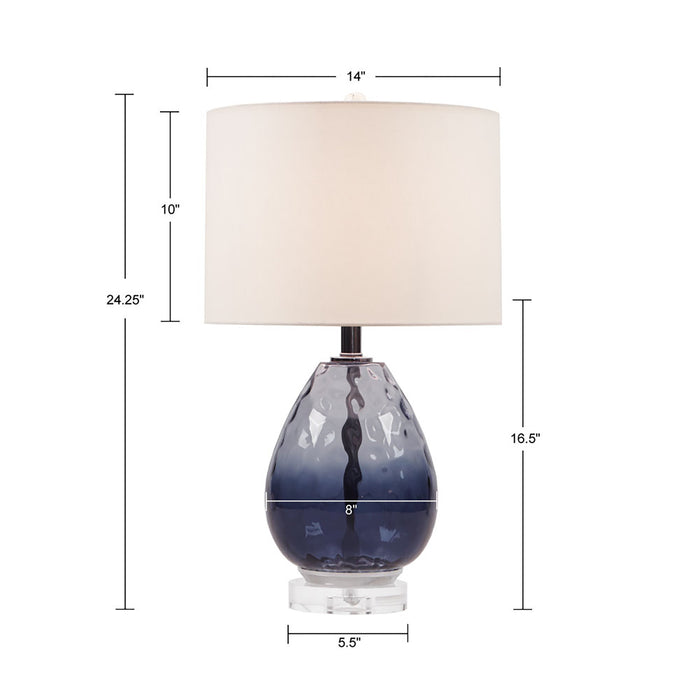 Ombre Glass Table Lamp