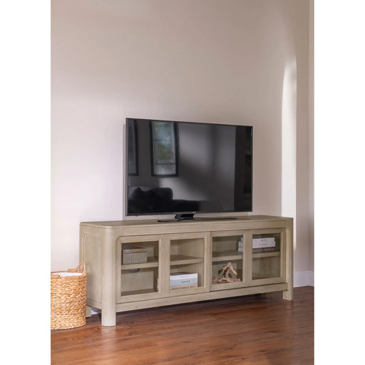 Flores Weathered Mango TV Stand | Glass House Furnishings