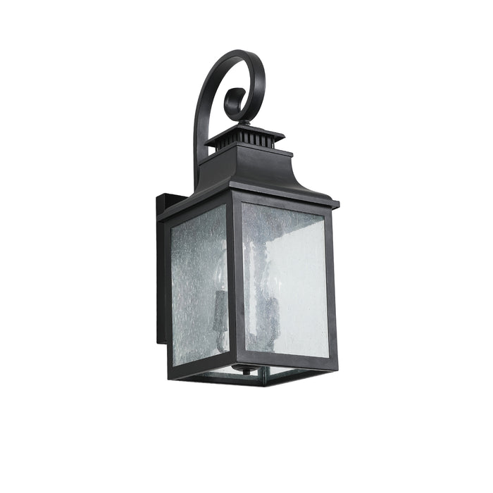 Large Outdoor Wall Lamp with Glass